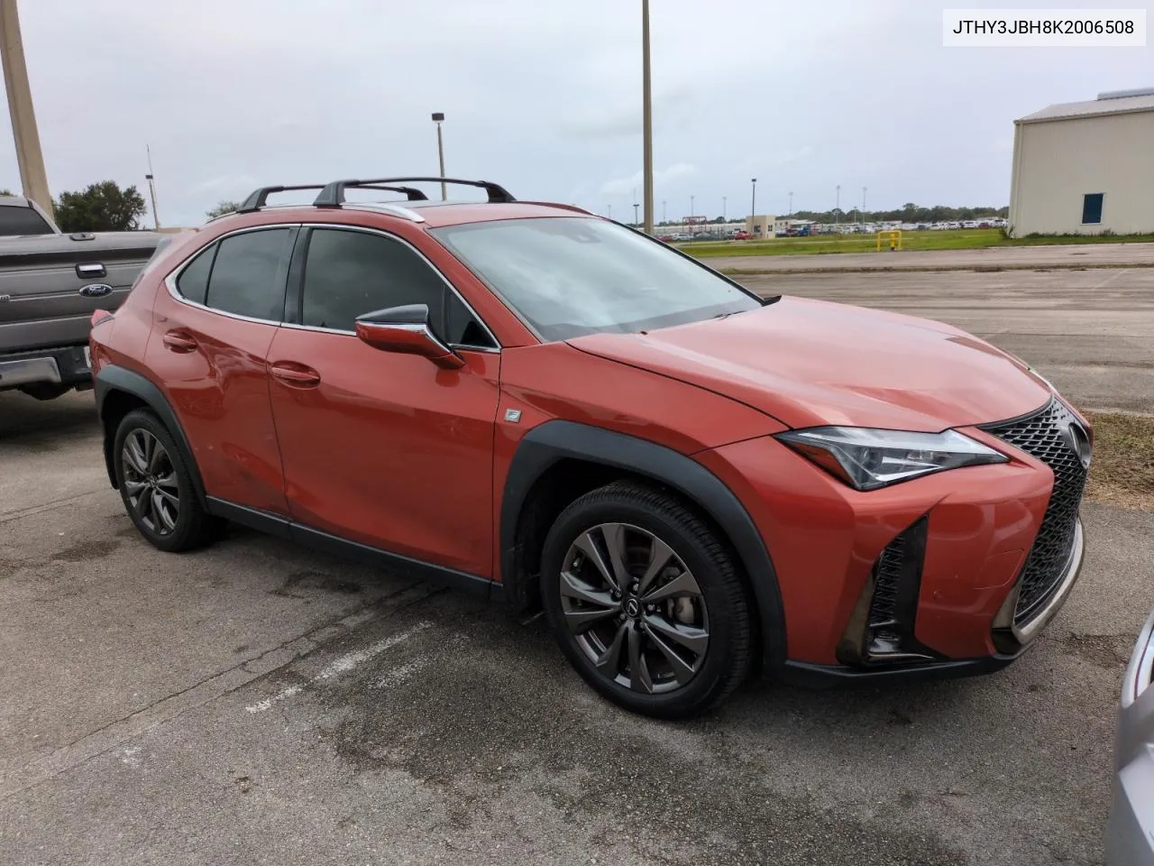 2019 Lexus Ux 200 VIN: JTHY3JBH8K2006508 Lot: 74500134