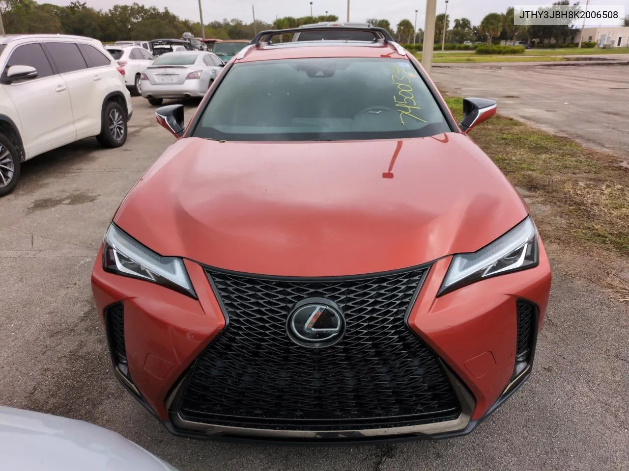 2019 Lexus Ux 200 VIN: JTHY3JBH8K2006508 Lot: 74500134