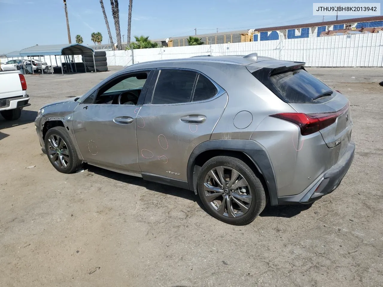 JTHU9JBH8K2013942 2019 Lexus Ux 250H