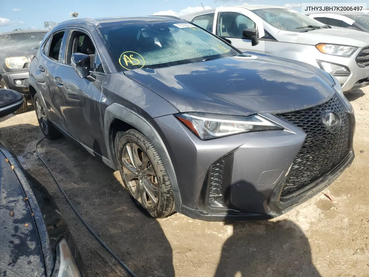 2019 Lexus Ux 200 VIN: JTHY3JBH7K2006497 Lot: 75122074