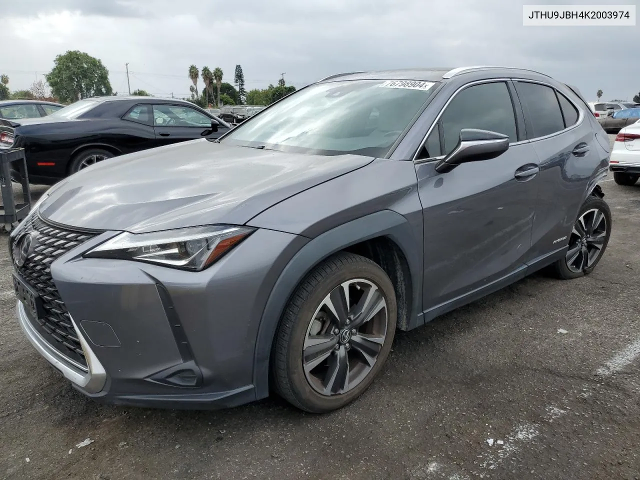 2019 Lexus Ux 250H VIN: JTHU9JBH4K2003974 Lot: 76798904