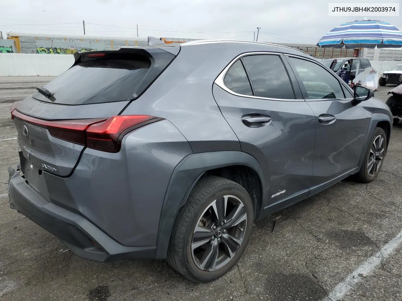 2019 Lexus Ux 250H VIN: JTHU9JBH4K2003974 Lot: 76798904