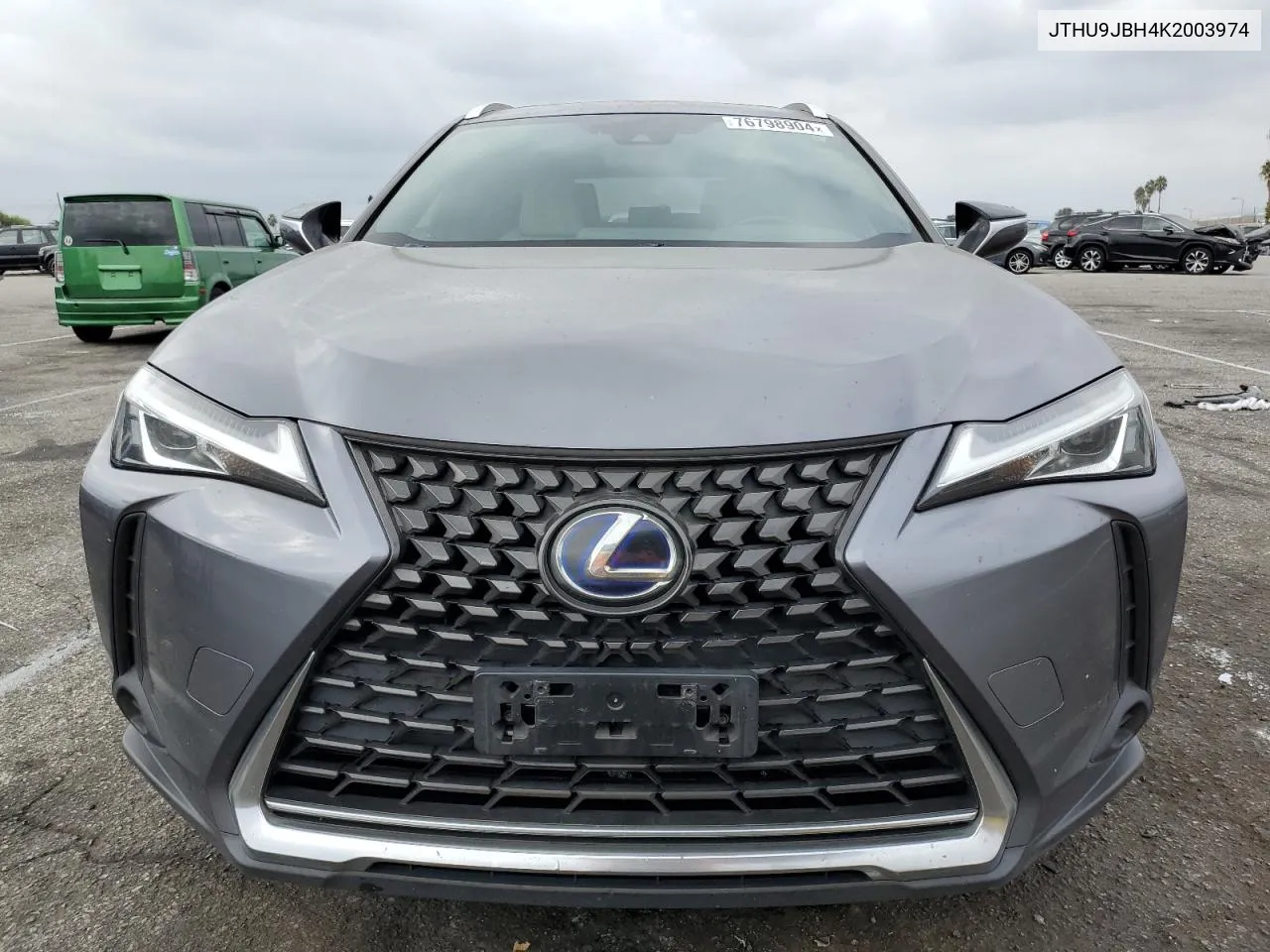 2019 Lexus Ux 250H VIN: JTHU9JBH4K2003974 Lot: 76798904