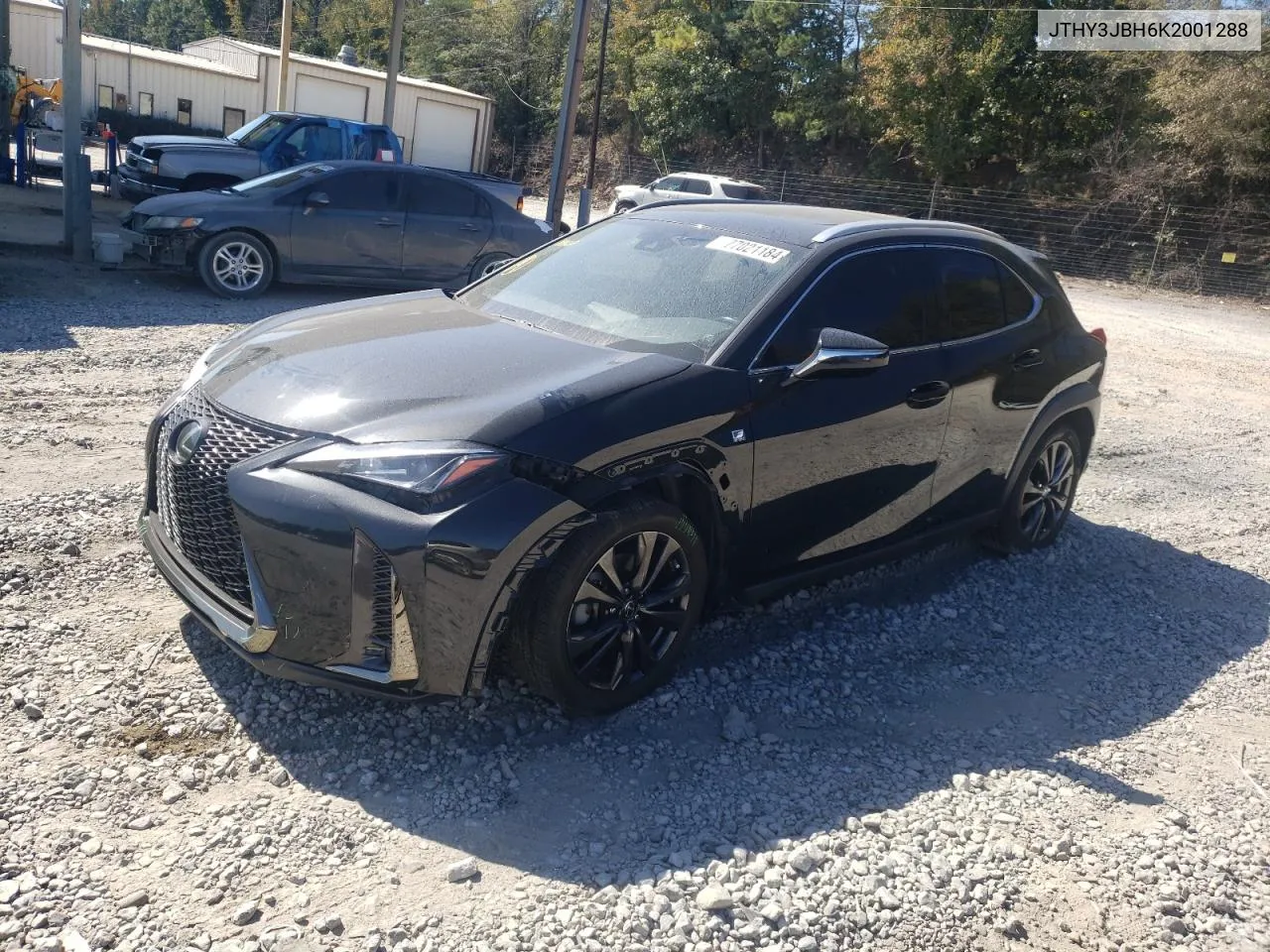 2019 Lexus Ux 200 VIN: JTHY3JBH6K2001288 Lot: 77021184