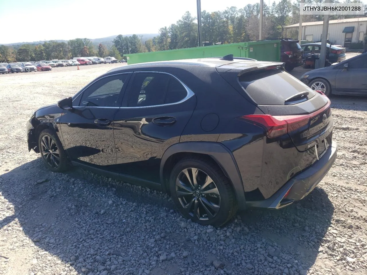 2019 Lexus Ux 200 VIN: JTHY3JBH6K2001288 Lot: 77021184