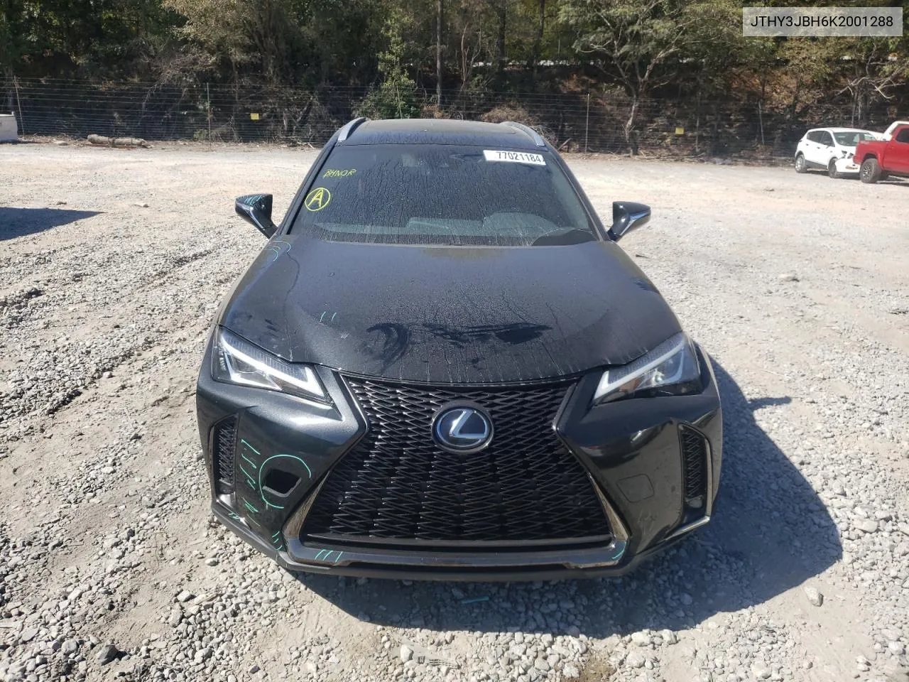 2019 Lexus Ux 200 VIN: JTHY3JBH6K2001288 Lot: 77021184