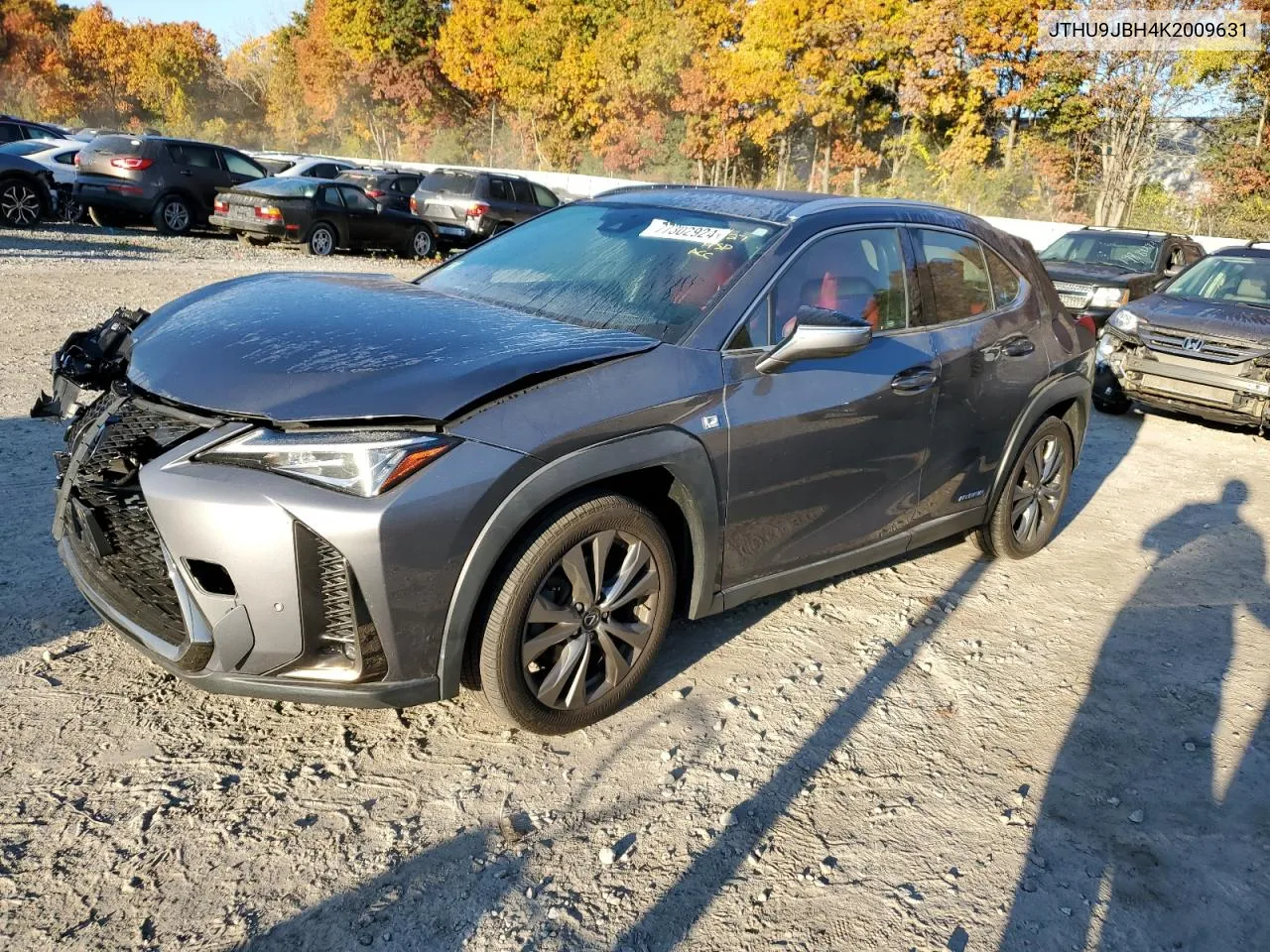 2019 Lexus Ux 250H VIN: JTHU9JBH4K2009631 Lot: 77302924