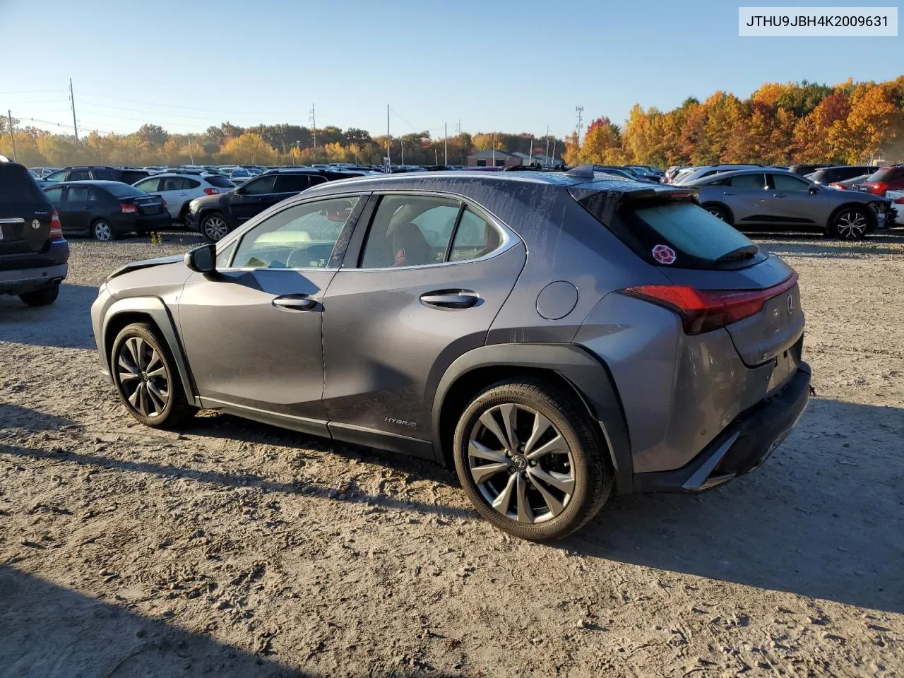 2019 Lexus Ux 250H VIN: JTHU9JBH4K2009631 Lot: 77302924