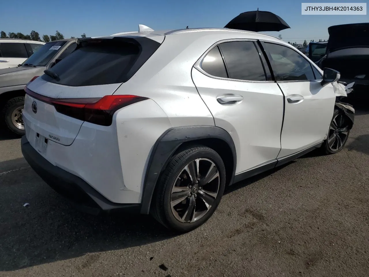 2019 Lexus Ux 200 VIN: JTHY3JBH4K2014363 Lot: 79135754