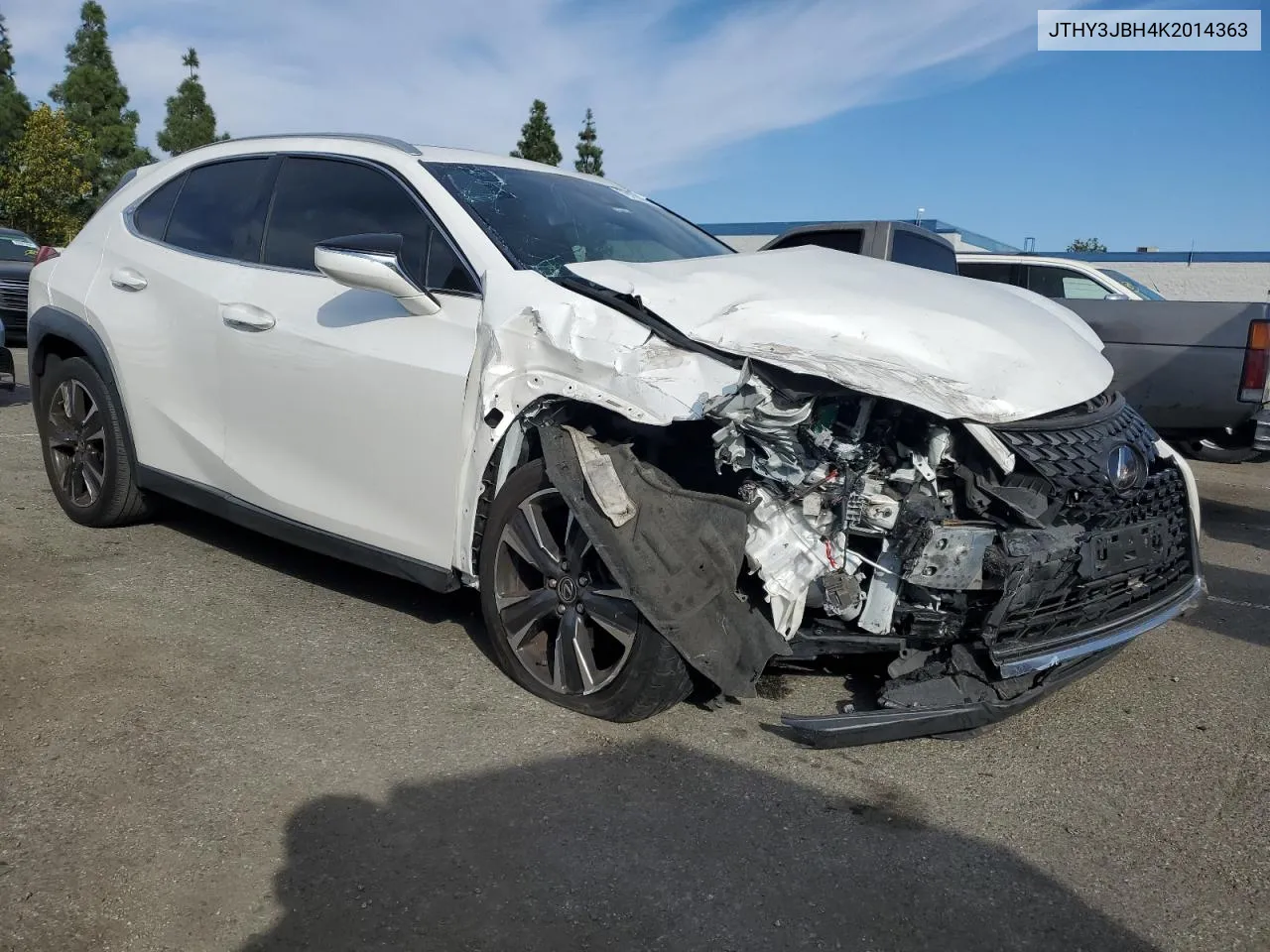 2019 Lexus Ux 200 VIN: JTHY3JBH4K2014363 Lot: 79135754