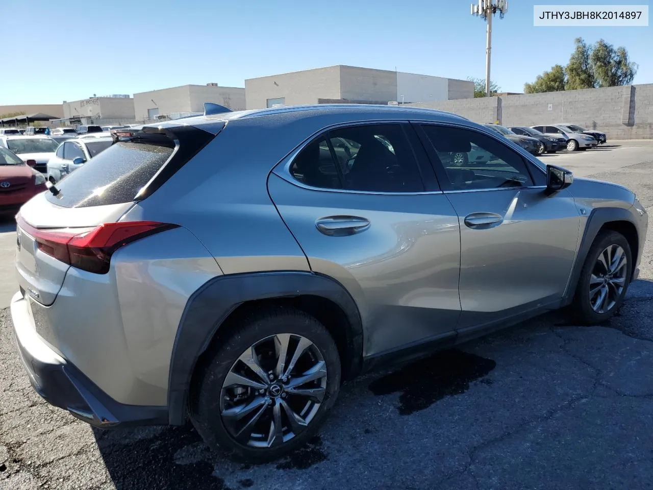 2019 Lexus Ux 200 VIN: JTHY3JBH8K2014897 Lot: 79655534