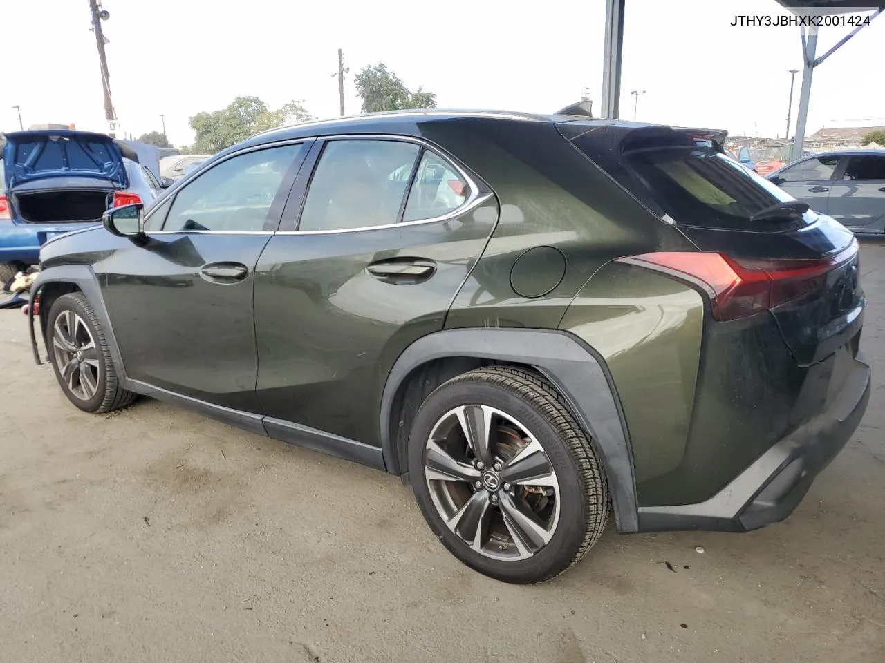 2019 Lexus Ux 200 VIN: JTHY3JBHXK2001424 Lot: 81367684