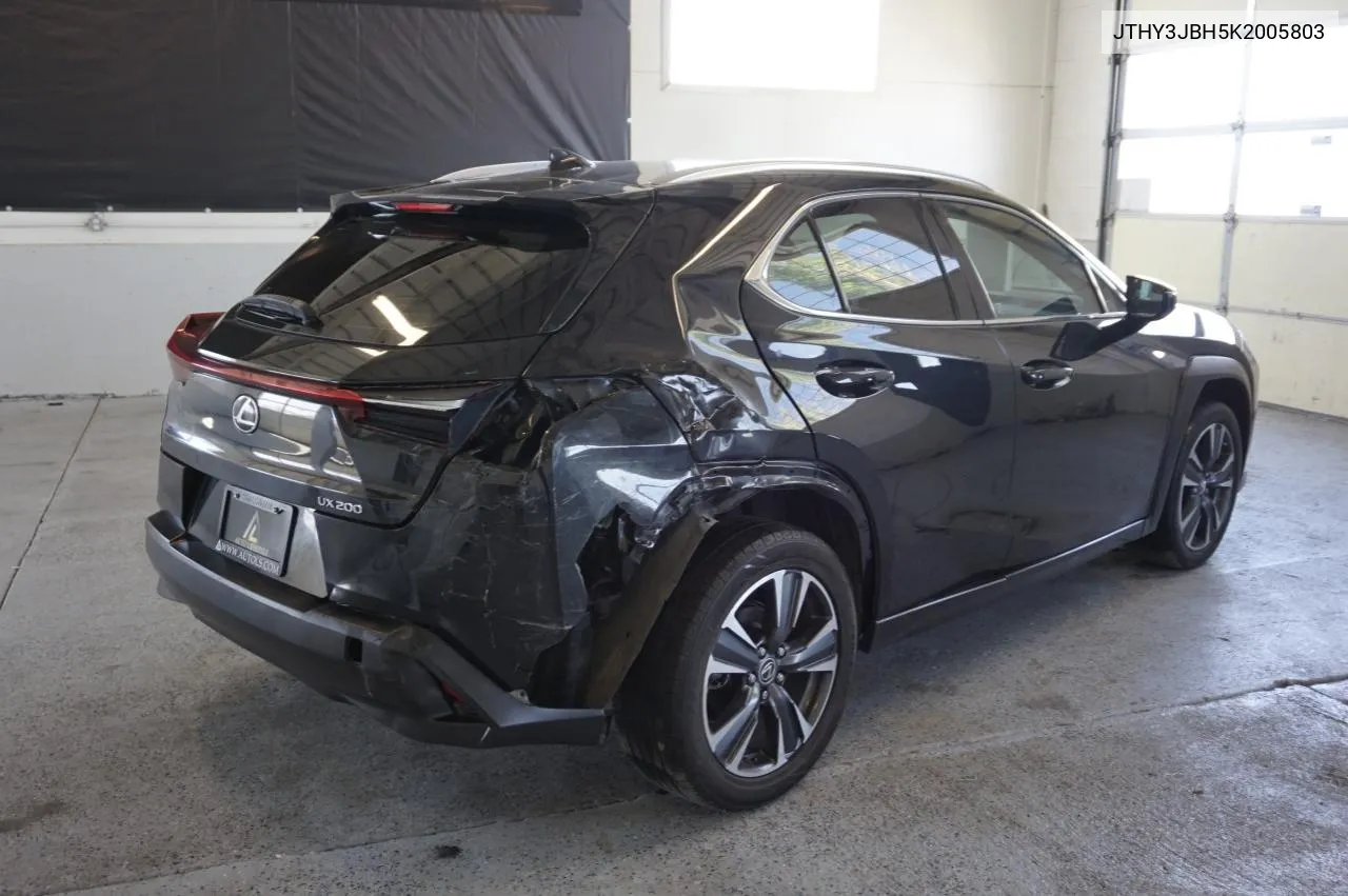 2019 Lexus Ux 200 VIN: JTHY3JBH5K2005803 Lot: 81408464