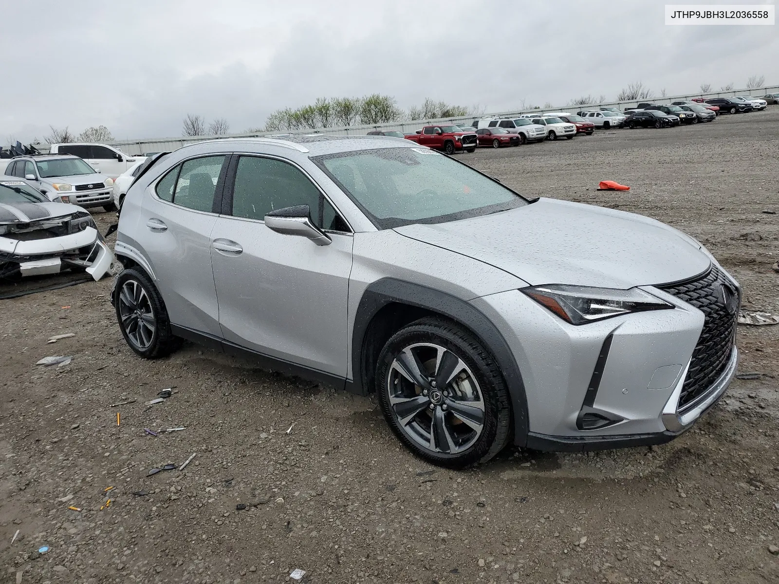 2020 Lexus Ux 250H VIN: JTHP9JBH3L2036558 Lot: 50090474