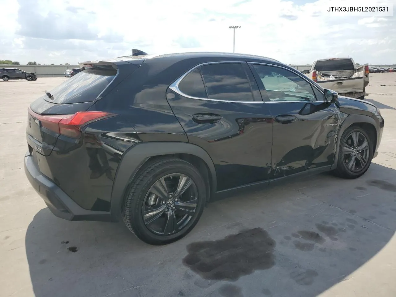 JTHX3JBH5L2021531 2020 Lexus Ux 200