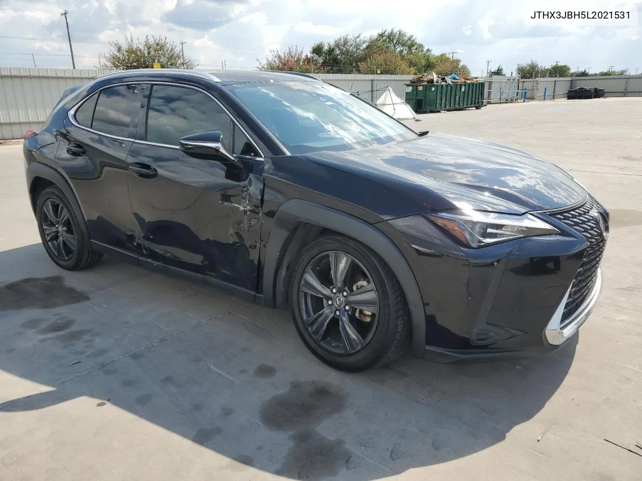 2020 Lexus Ux 200 VIN: JTHX3JBH5L2021531 Lot: 68465074