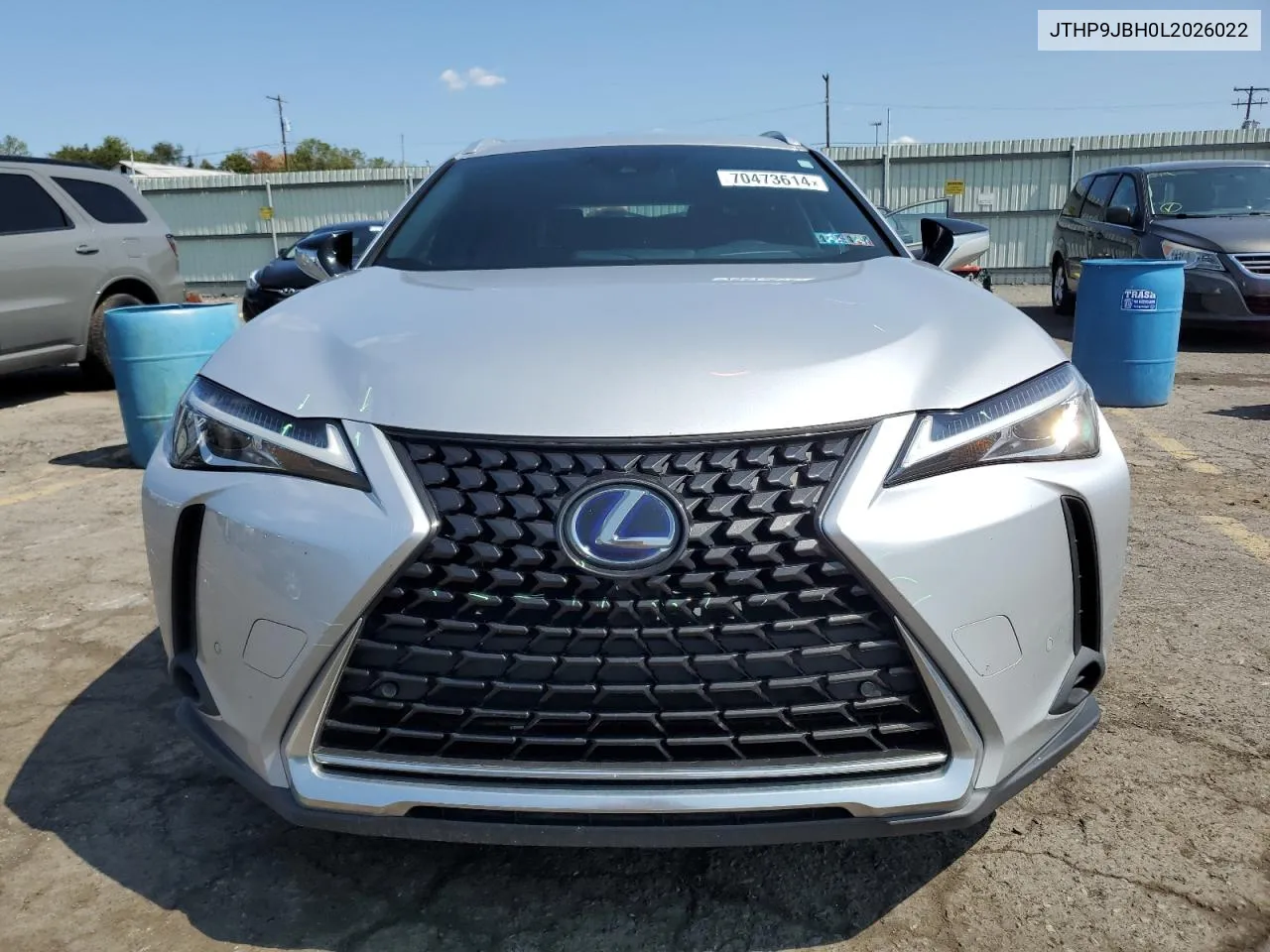 2020 Lexus Ux 250H VIN: JTHP9JBH0L2026022 Lot: 70473614