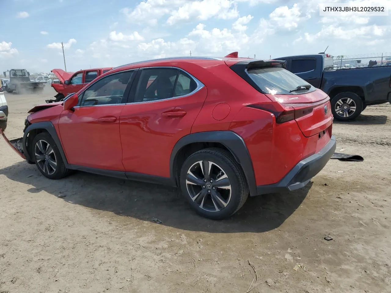 JTHX3JBH3L2029532 2020 Lexus Ux 200