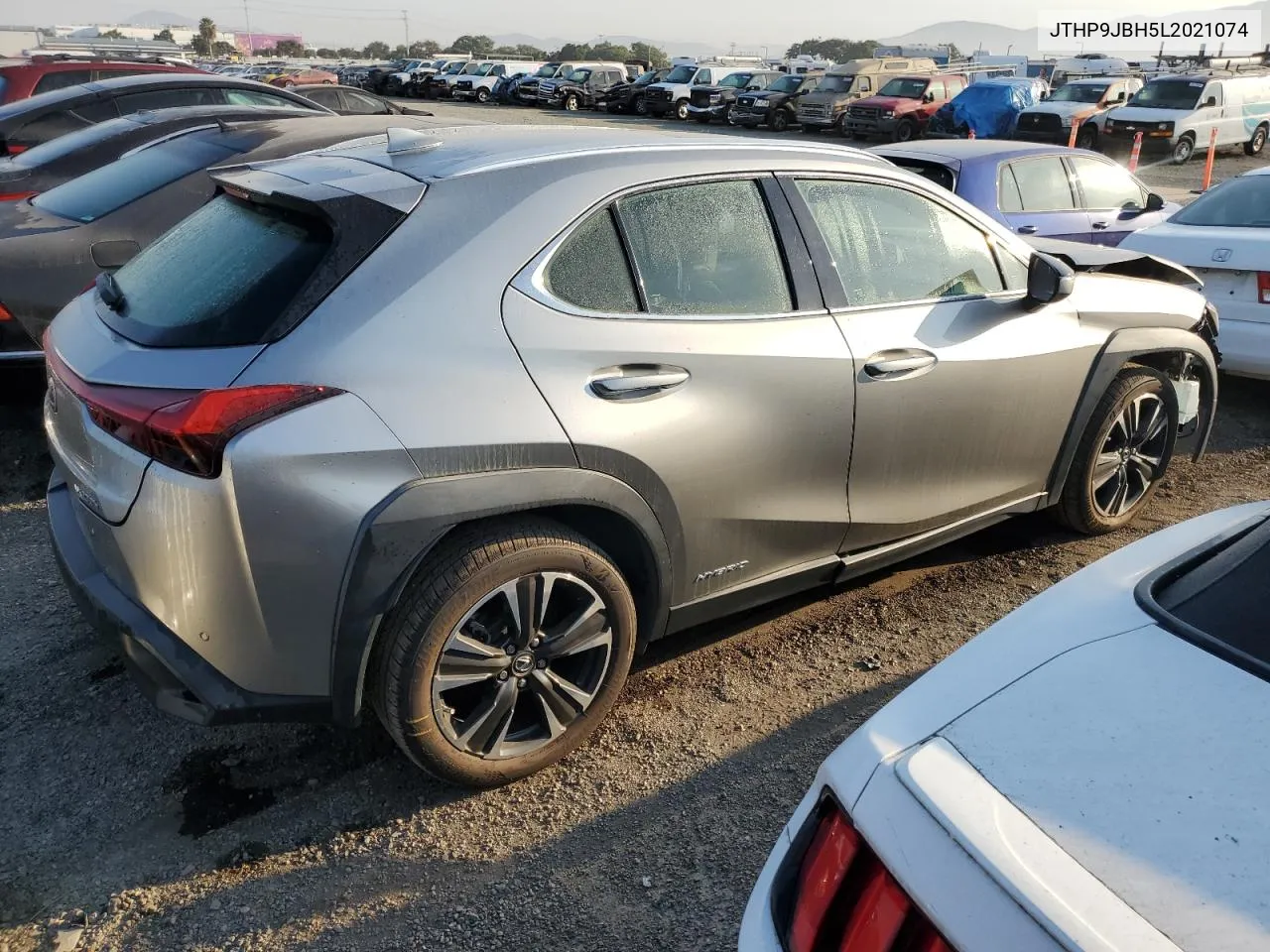 2020 Lexus Ux 250H VIN: JTHP9JBH5L2021074 Lot: 74306444