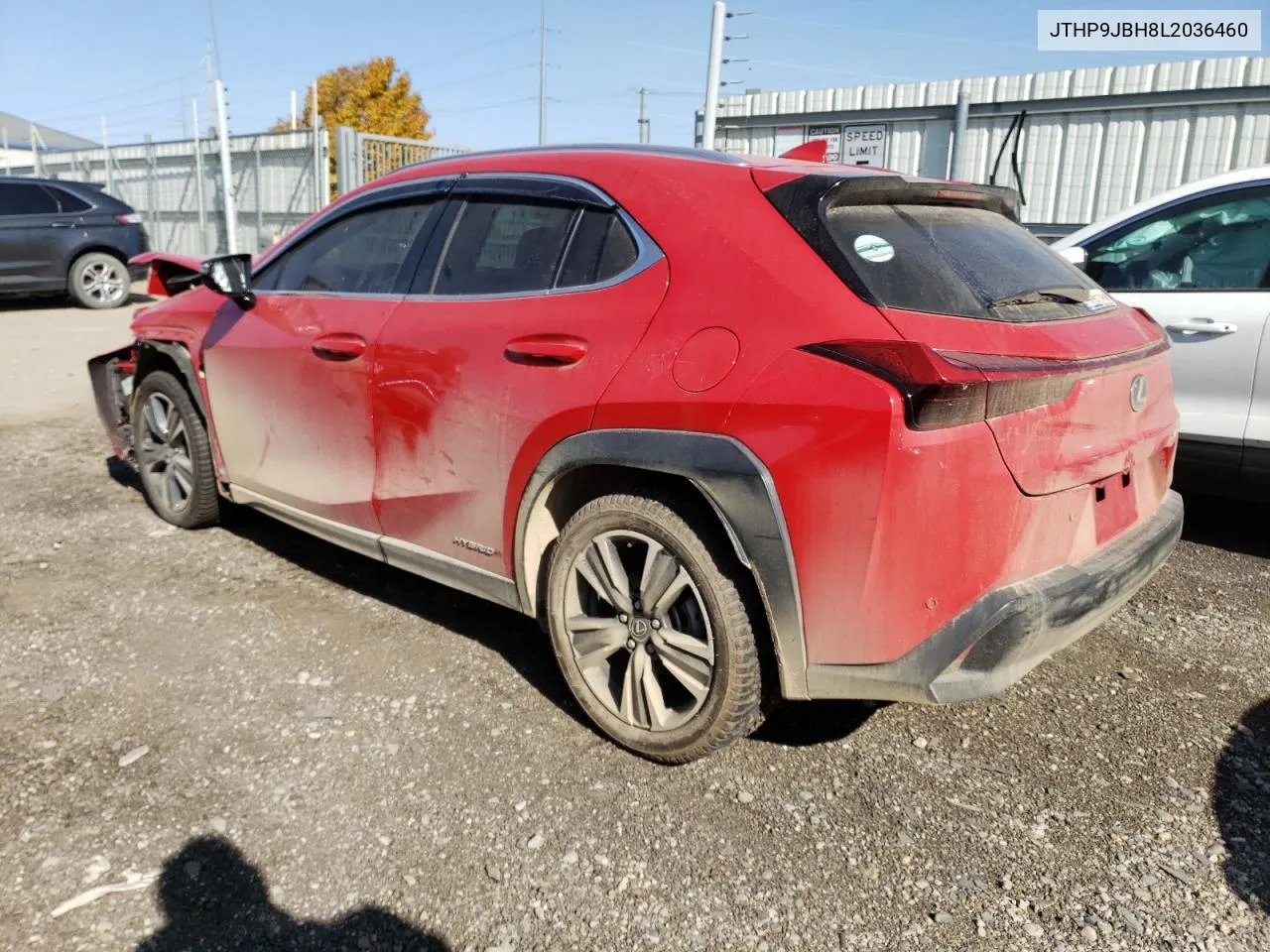 JTHP9JBH8L2036460 2020 Lexus Ux 250H