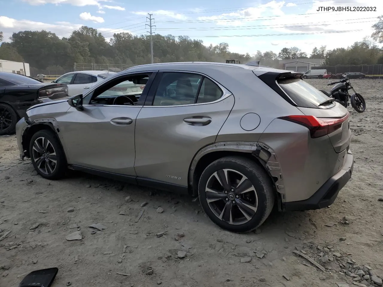 2020 Lexus Ux 250H VIN: JTHP9JBH5L2022032 Lot: 75501214