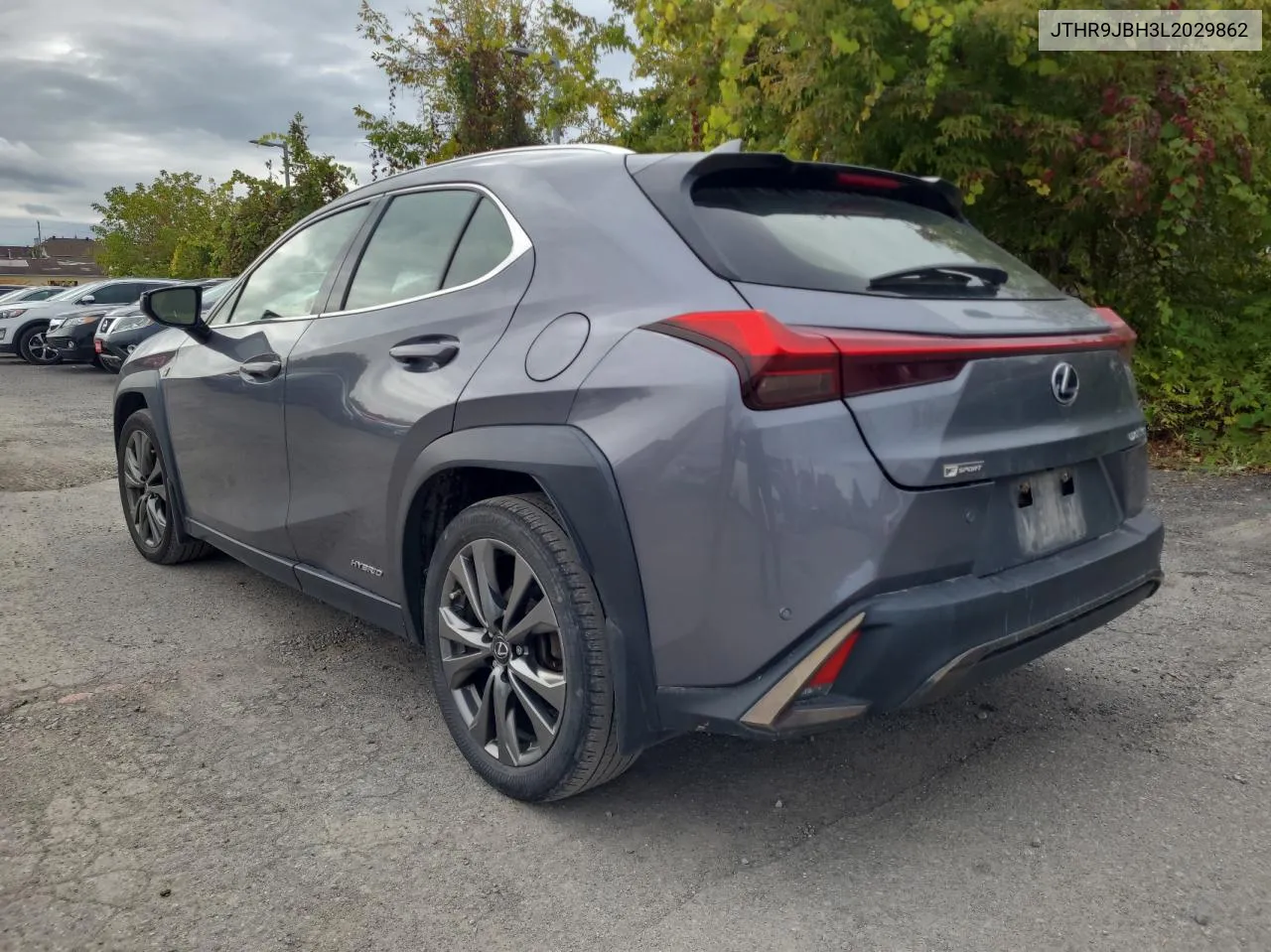 2020 Lexus Ux 250H VIN: JTHR9JBH3L2029862 Lot: 75648664