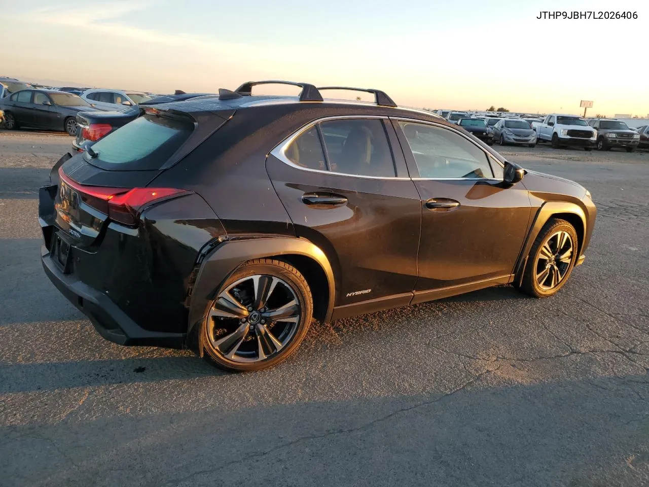 2020 Lexus Ux 250H VIN: JTHP9JBH7L2026406 Lot: 77034484