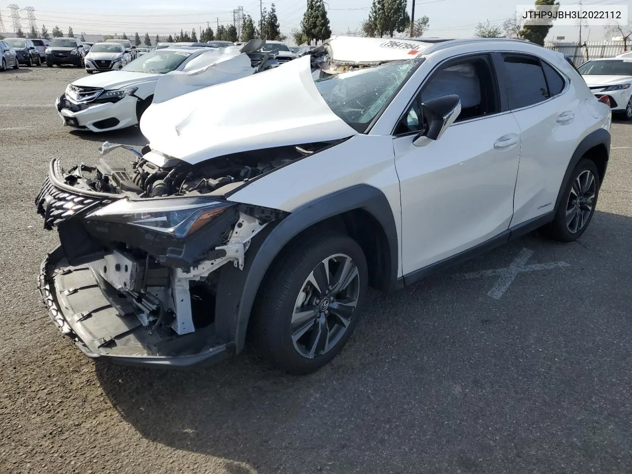 2020 Lexus Ux 250H VIN: JTHP9JBH3L2022112 Lot: 79647954