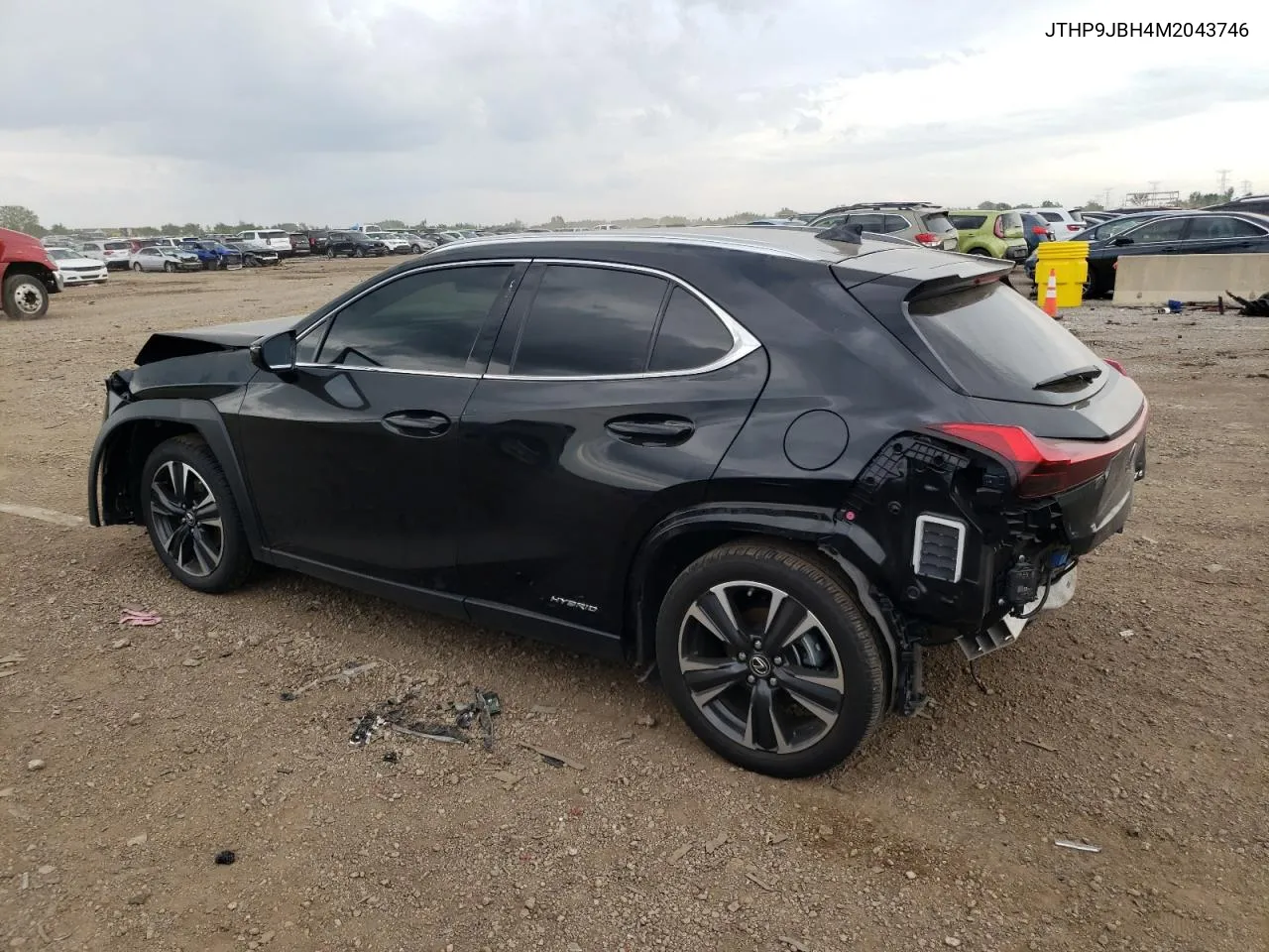 2021 Lexus Ux 250H VIN: JTHP9JBH4M2043746 Lot: 56845794