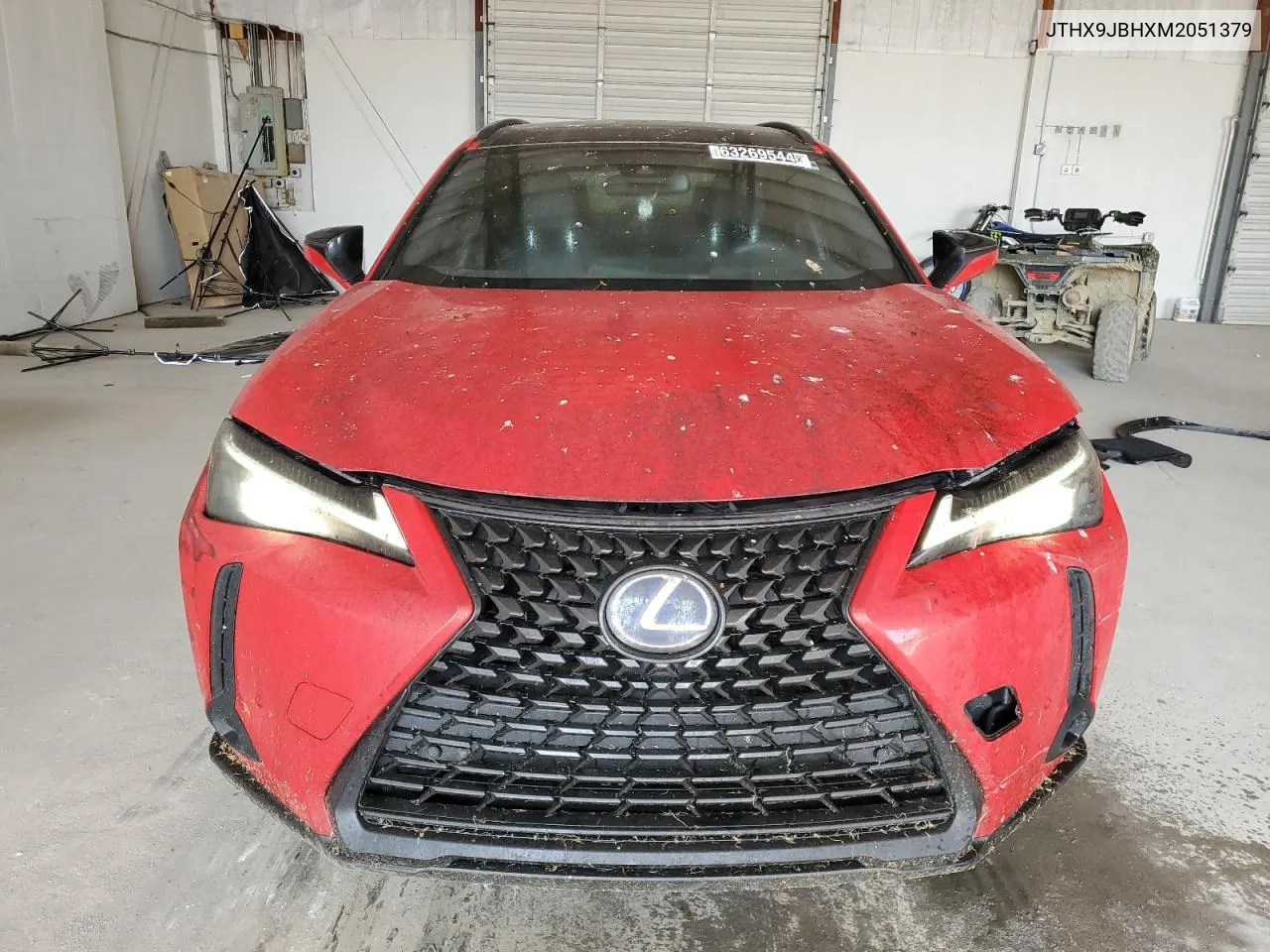 2021 Lexus Ux 250H VIN: JTHX9JBHXM2051379 Lot: 63269544