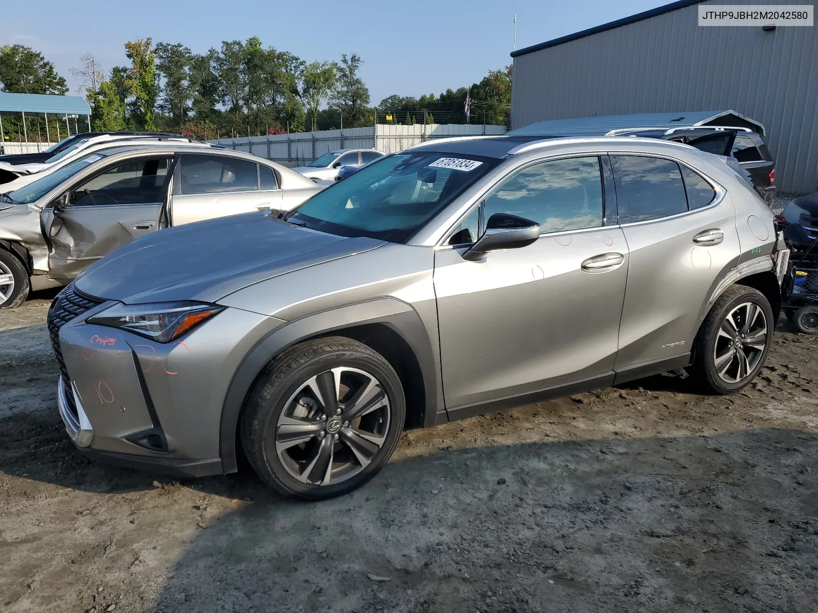 JTHP9JBH2M2042580 2021 Lexus Ux 250H