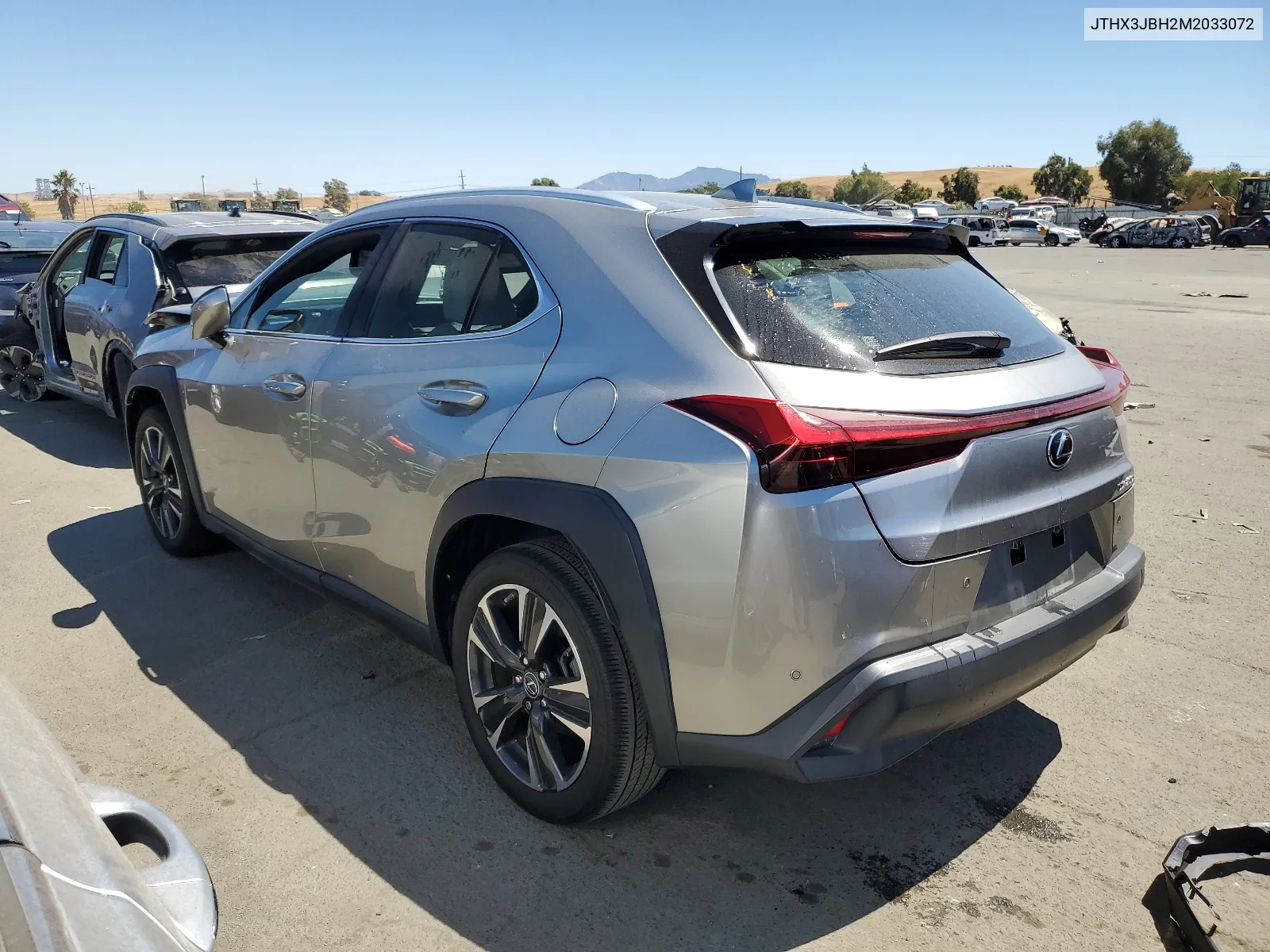 2021 Lexus Ux 200 VIN: JTHX3JBH2M2033072 Lot: 67939944