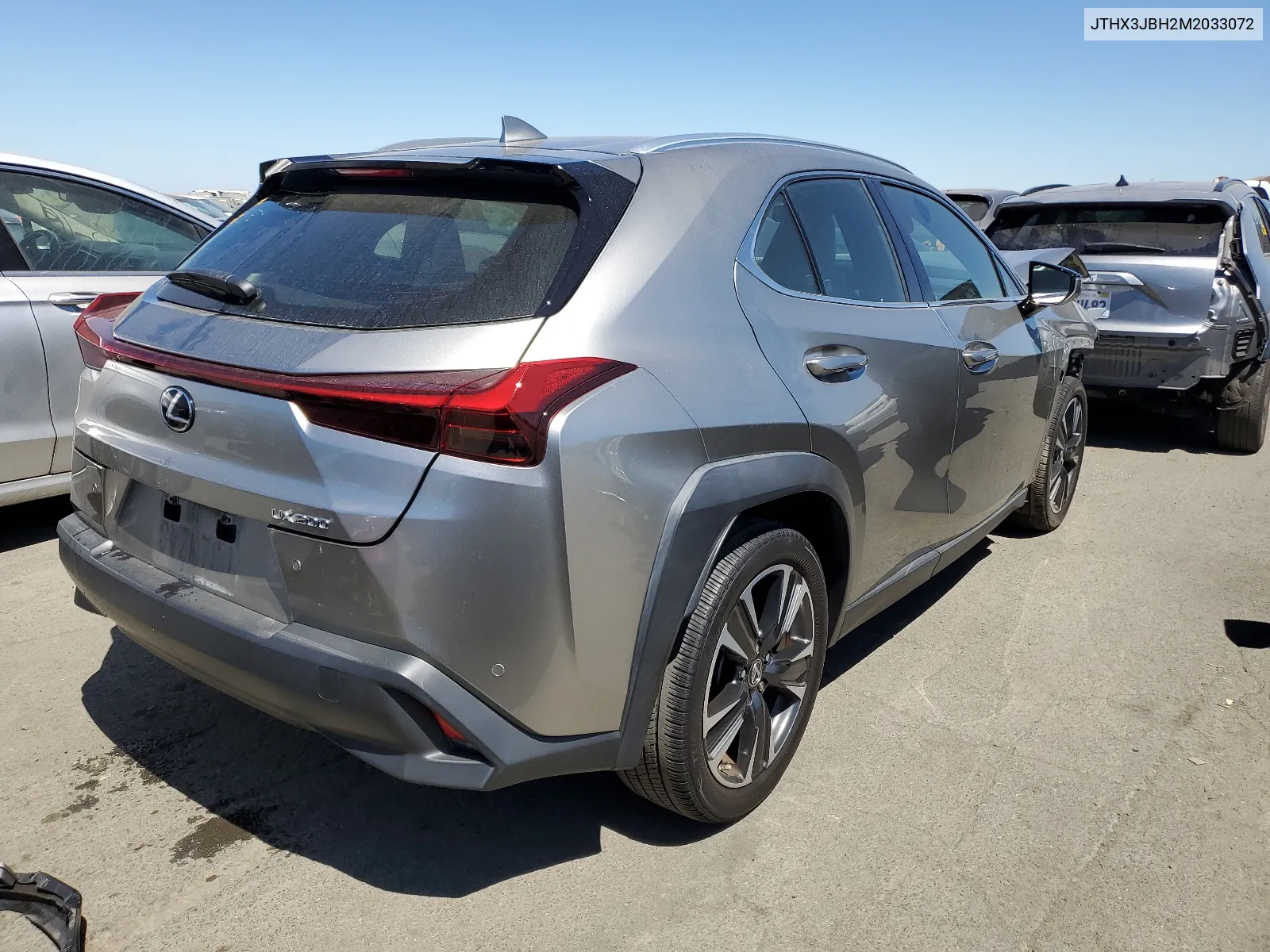 2021 Lexus Ux 200 VIN: JTHX3JBH2M2033072 Lot: 67939944