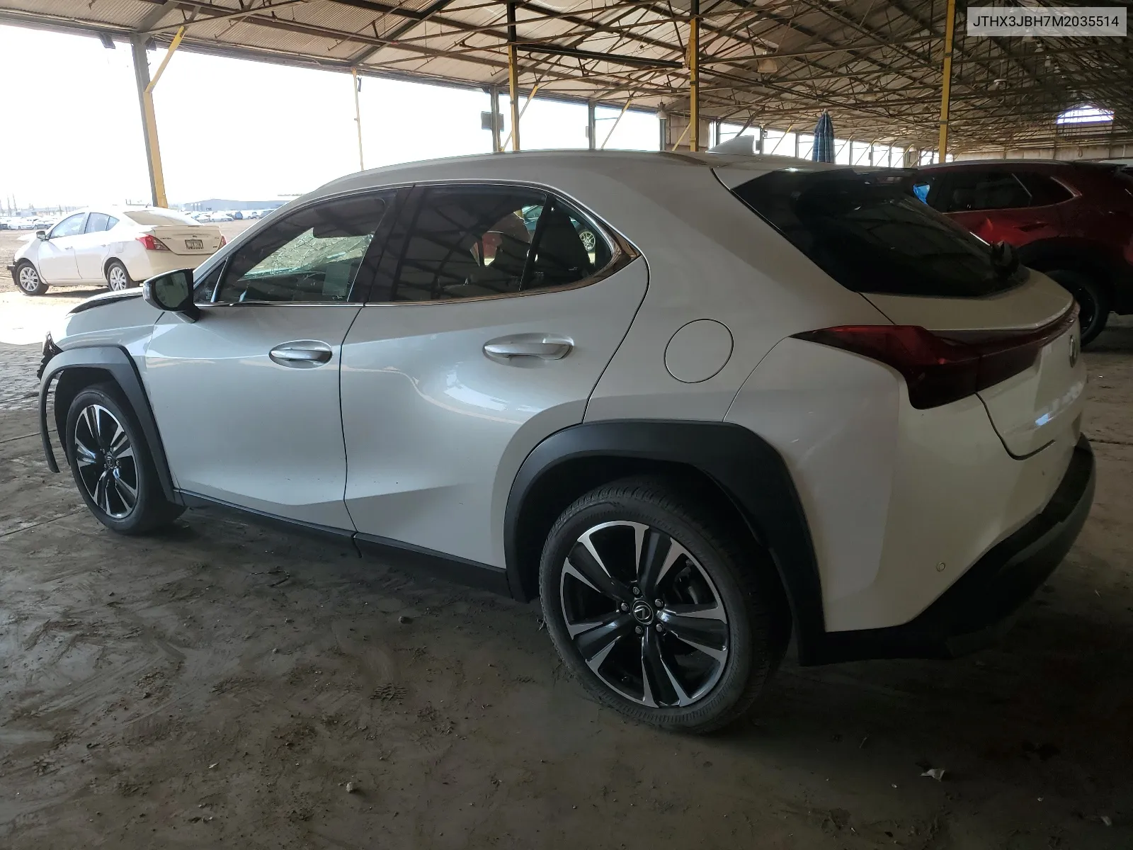 2021 Lexus Ux 200 VIN: JTHX3JBH7M2035514 Lot: 68567344