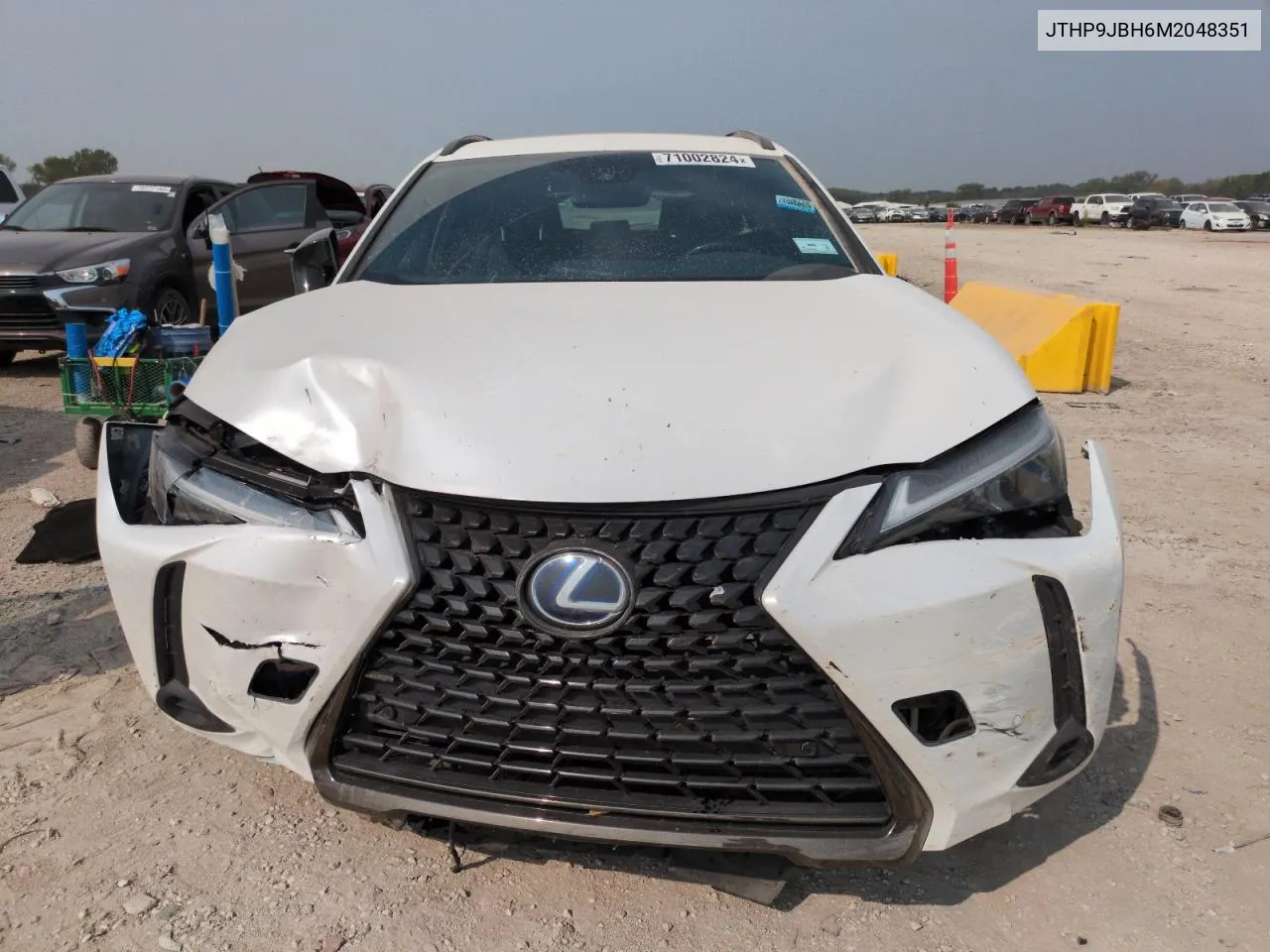 2021 Lexus Ux 250H VIN: JTHP9JBH6M2048351 Lot: 71002824