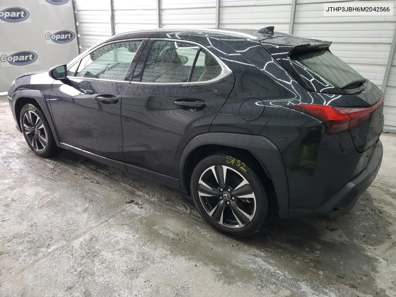 2021 Lexus Ux 200 VIN: JTHP3JBH6M2042566 Lot: 72695124