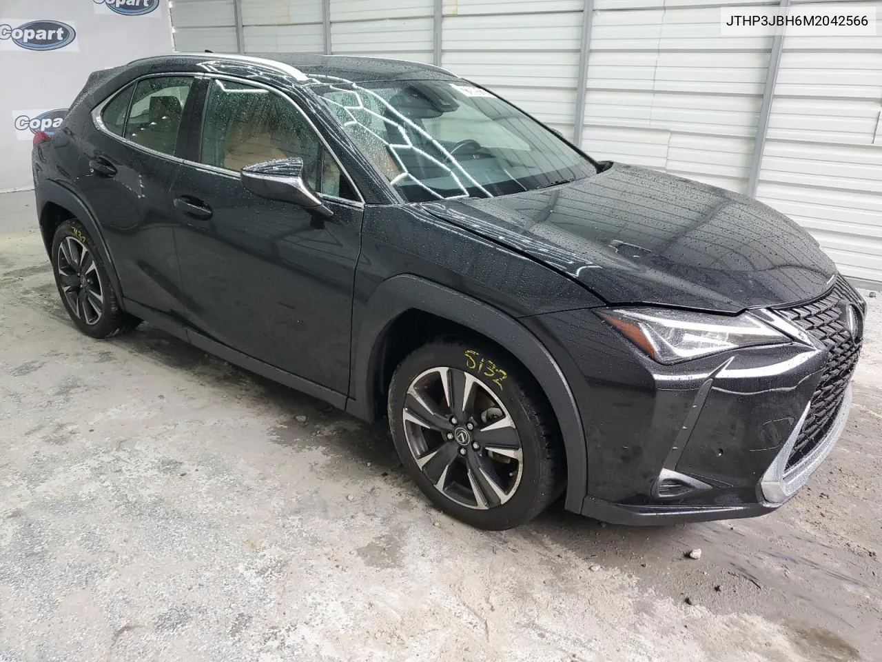 2021 Lexus Ux 200 VIN: JTHP3JBH6M2042566 Lot: 72695124