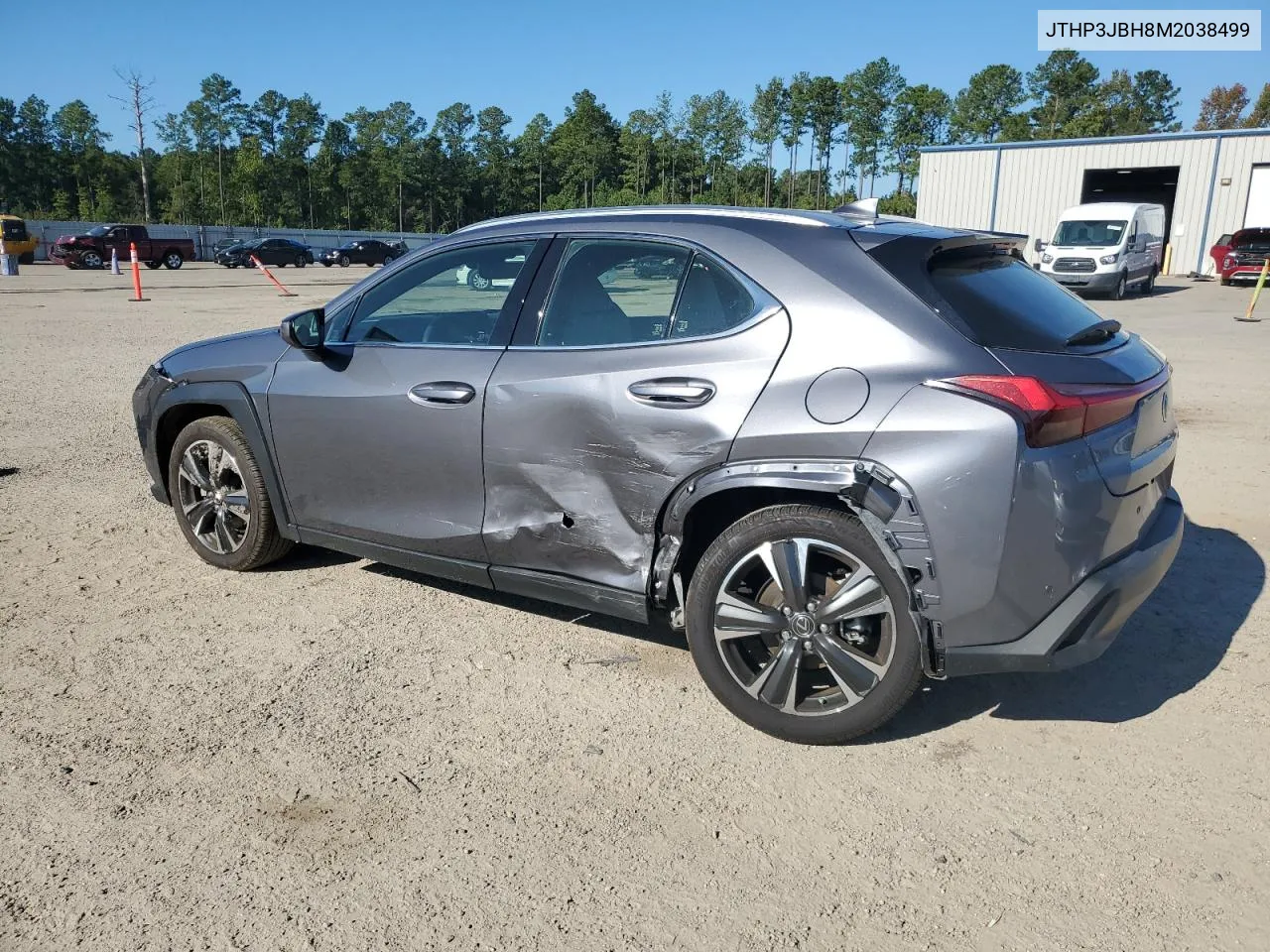 2021 Lexus Ux 200 VIN: JTHP3JBH8M2038499 Lot: 73467984