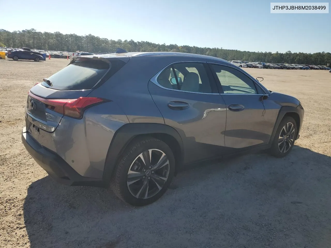 2021 Lexus Ux 200 VIN: JTHP3JBH8M2038499 Lot: 73467984