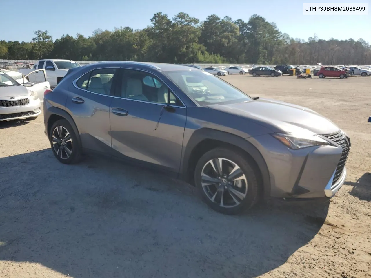 2021 Lexus Ux 200 VIN: JTHP3JBH8M2038499 Lot: 73467984