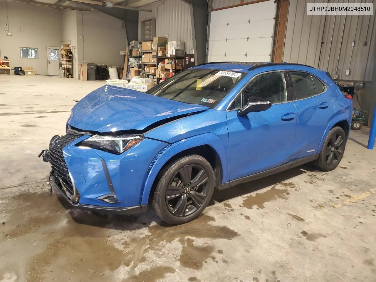 JTHP9JBH0M2048510 2021 Lexus Ux 250H