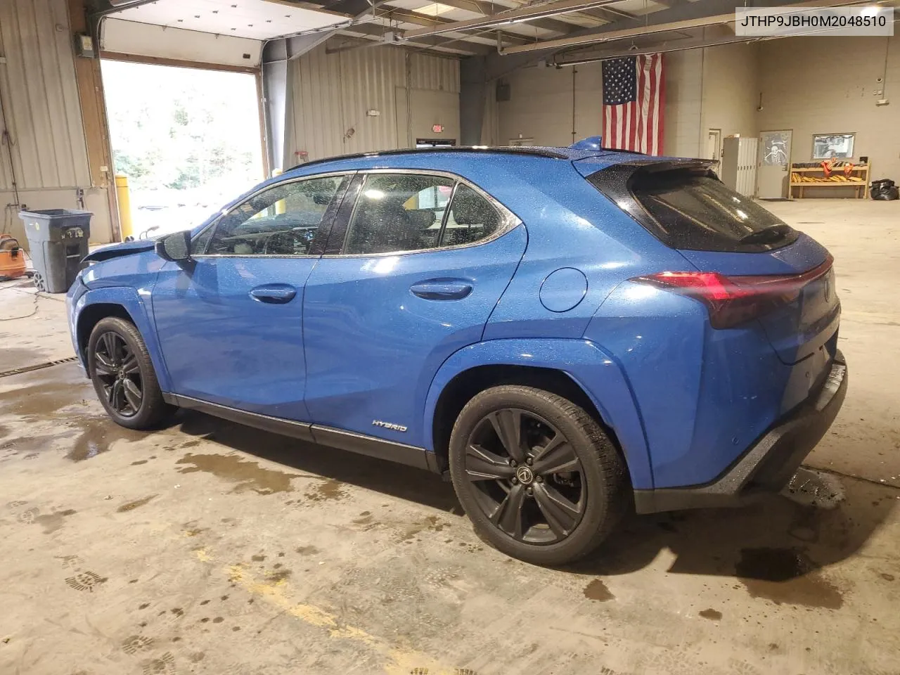 2021 Lexus Ux 250H VIN: JTHP9JBH0M2048510 Lot: 73554904