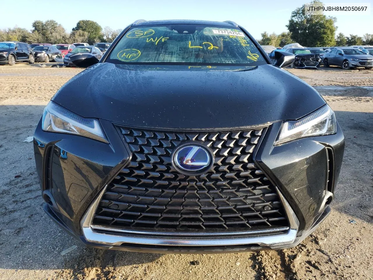 2021 Lexus Ux 250H VIN: JTHP9JBH8M2050697 Lot: 73734204