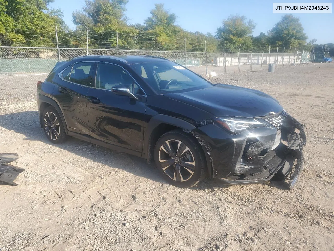 2021 Lexus Ux 250H VIN: JTHP9JBH4M2046243 Lot: 74548974