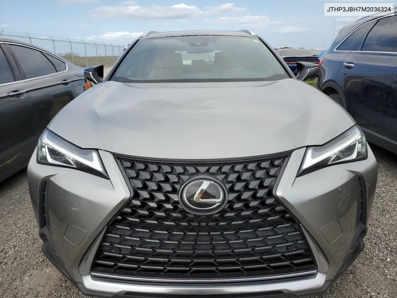 2021 Lexus Ux 200 VIN: JTHP3JBH7M2036324 Lot: 75059094