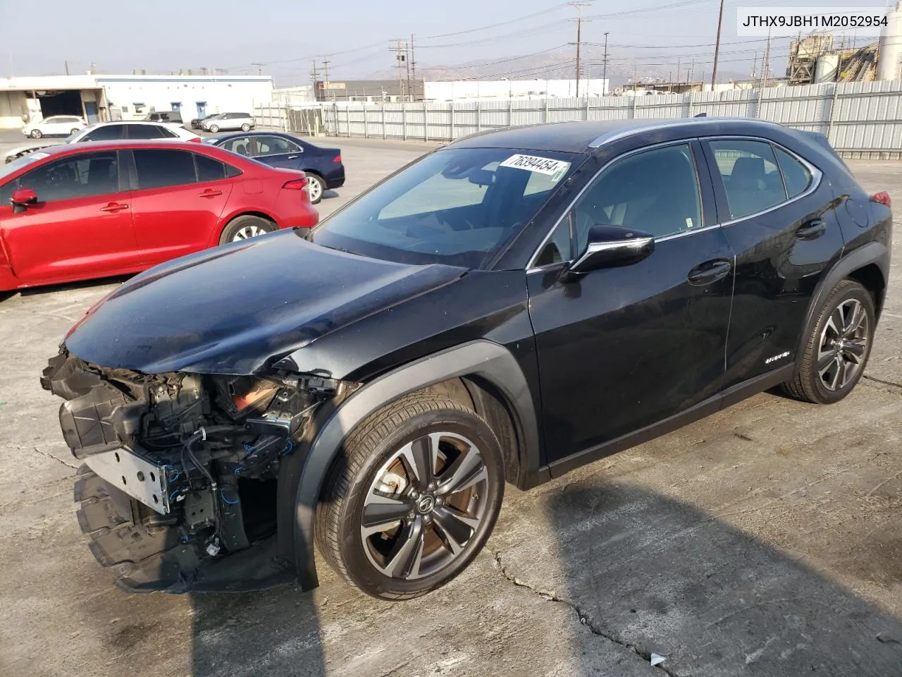 2021 Lexus Ux 250H VIN: JTHX9JBH1M2052954 Lot: 76394454