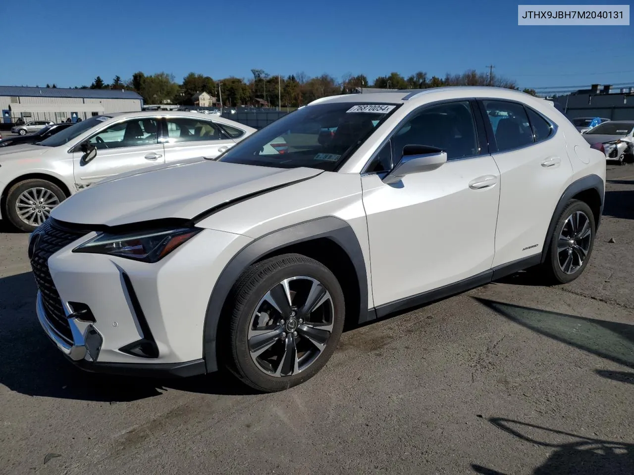 2021 Lexus Ux 250H VIN: JTHX9JBH7M2040131 Lot: 76870054