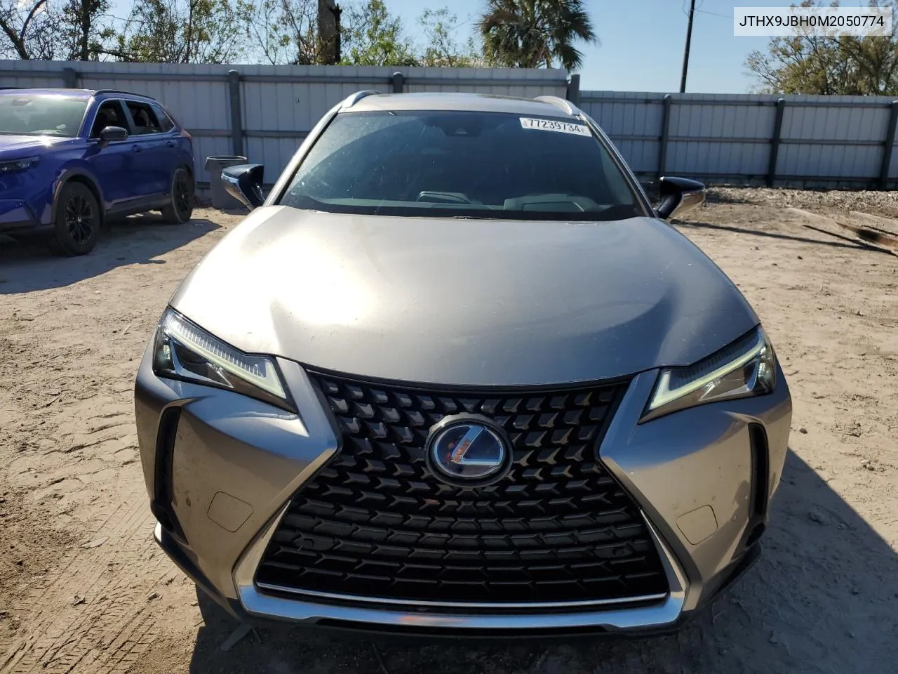 2021 Lexus Ux 250H VIN: JTHX9JBH0M2050774 Lot: 77239734