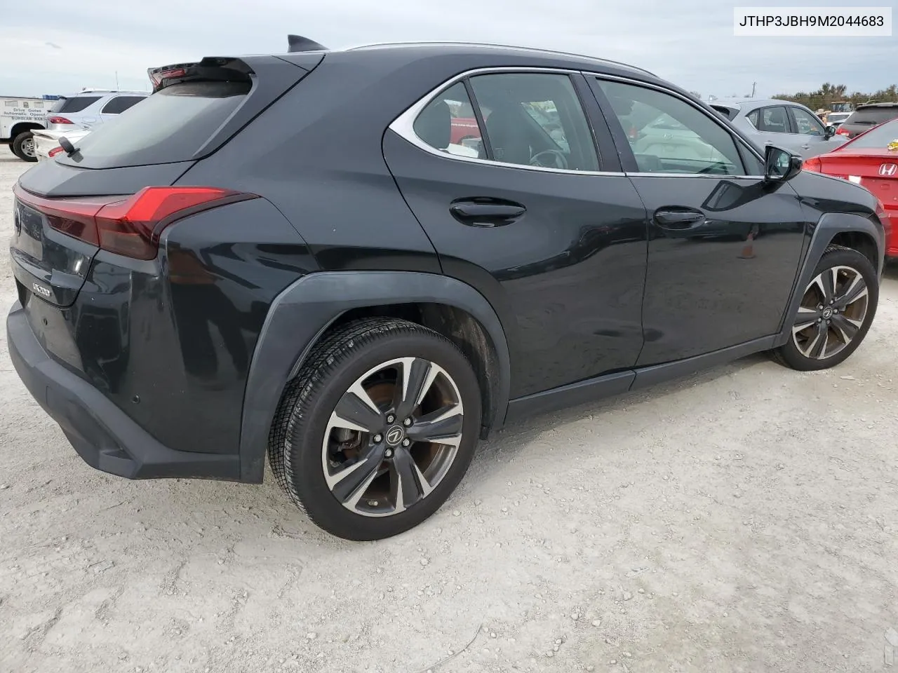 2021 Lexus Ux 200 VIN: JTHP3JBH9M2044683 Lot: 77910244