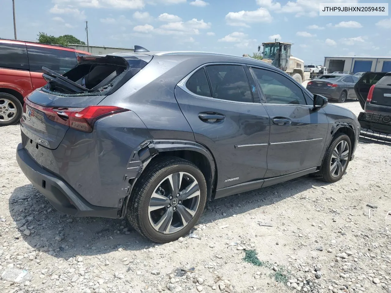 2022 Lexus Ux 250H Base VIN: JTHP9JBHXN2059452 Lot: 60533414